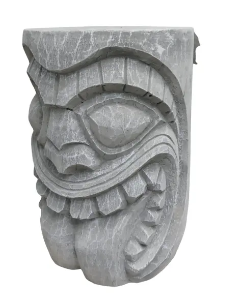 Product image 4 of the product “Manuka - Tiki - Tongue Out, 30.5cm H | cast stone ”